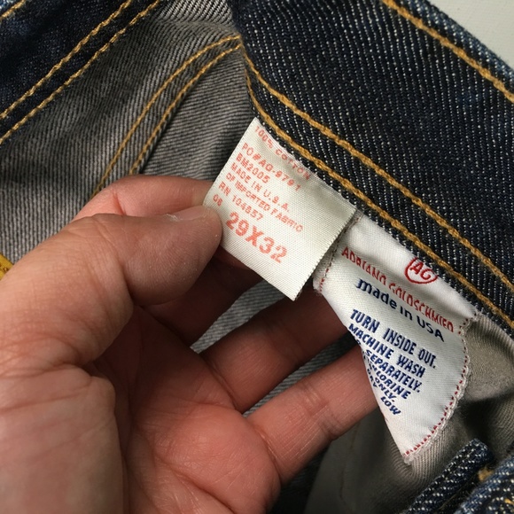 AG Adriano Goldschmied Mens Straight Jeans 29x32 - Picture 6 of 7